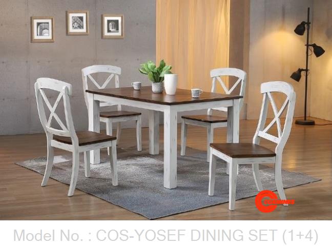 COS-YOSEF DINING SET (1+4)